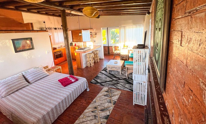 Barra de Ibiraquera Apartamento | Eco Loft- Stupa Ecovillage - Barra de Ibiraquera