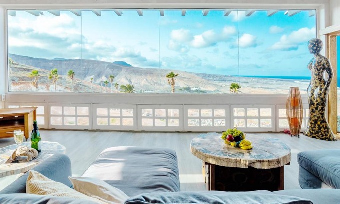 Haria Casa | Eco Vineyard Cottage - Fantastic Views - 5 mins drive to Arrieta beach