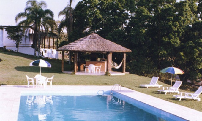 Guararema Cabaña | Ecos da Mata, césped de 11 mil m2, rodeado de vegetación, hermosa piscina.