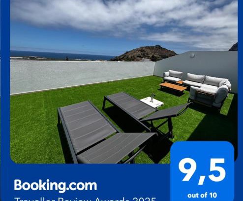 Los Silos Apartamento | Edif La Luz Apartment No 4 with big private terrace
