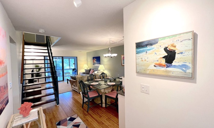 Edisto Island Condominio | Edisto Beach Peach!—beautiful renovated condo on golf course & close to beaches