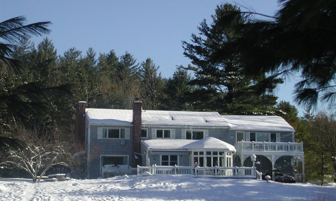 Stowe Area Casa | Lux. Inicio-5Min a remontes, 5 acres / excelentes vistas / Gameroom / 2 jacuzzis