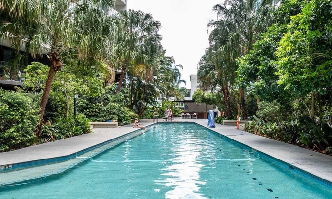 Newstead Apartamento | Effortless Resort-style 2BR With Pool and Gym