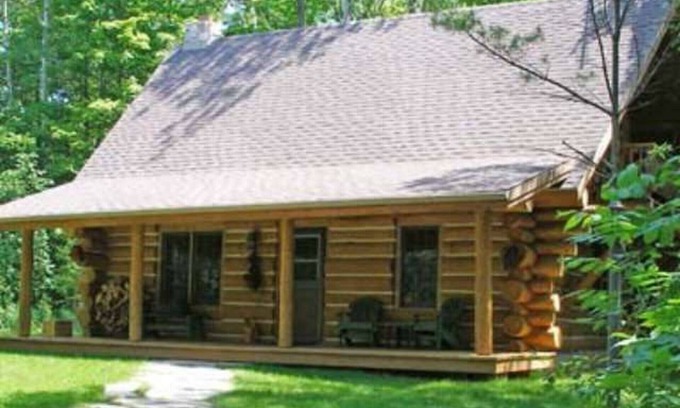 Egg Harbor Cabina | Egg Harbor Log Cabin, Condado de Door