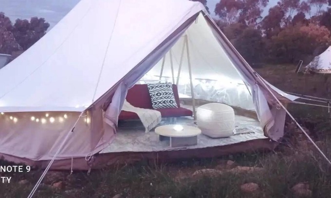 Heathcote South Alquiler De RV | Eight Glamping tents on 45 stunning acres. Serenity of Heathcote Glamping Park