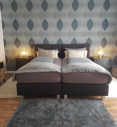 Hillerheide Apartamento | Einführungspreis Gemütliche Auszeit - Designwohnung - 4 Sterne Hotelboxspringbetten - Küche - Familie - Erdgeschoss