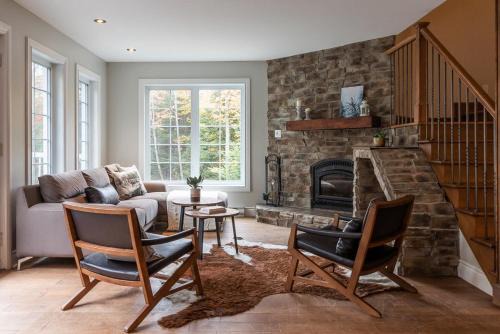 St-Adolphe-d'Howard Chalet De Esquí | Eko Eau Bonheur