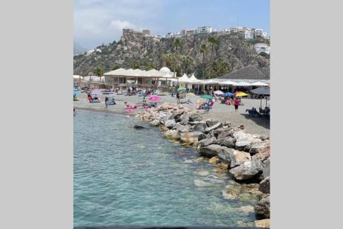 Salobreña Apartamento | EL PEÑÓN IDÍLICO PISO A PIE DE Playa