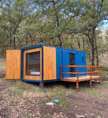 Lagunilla Otro | El Roble Glamping - Cabaña Contenedor - Pet Friendly