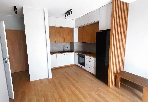 gmina Czernica Apartamento | Elegant 1-Bedroom Flat With Balcony Near Wrocław