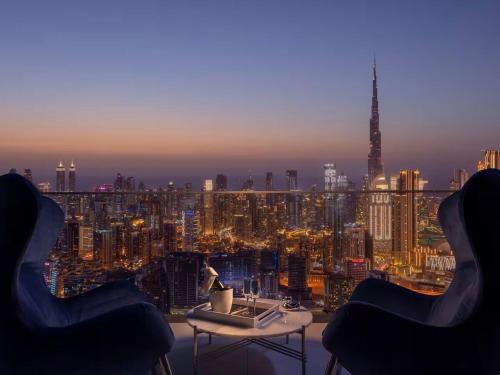 Business Bay Apartamento | Elegant 1BR Sky Villa High-Rise Luxury Stay