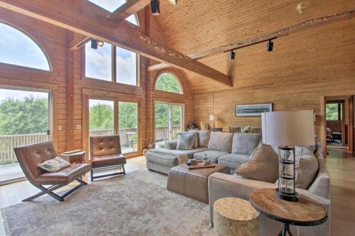 Harrison Casa | Elegant and Quiet Maine Escape with Sauna and Deck!