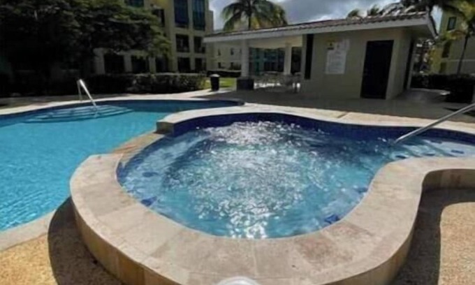 Mediania Baja Villa | Elegant Apartment/Poolfront & Steps from the Beach