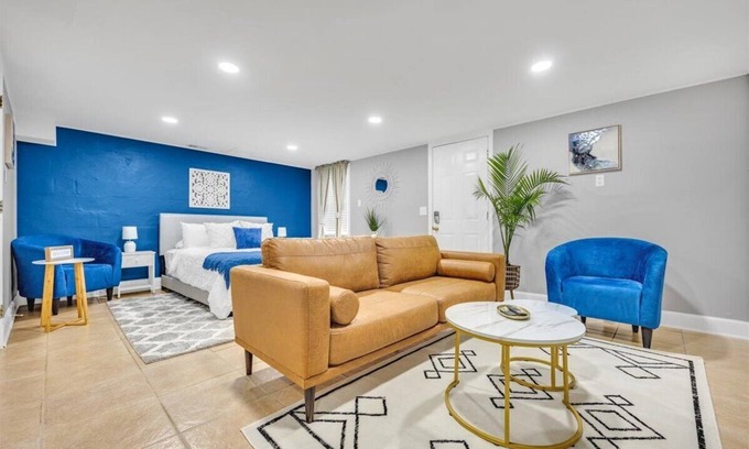Lawrenceville Casa | Elegant, cozy basement apartment - 5 minutes from popular shopping/dining areas