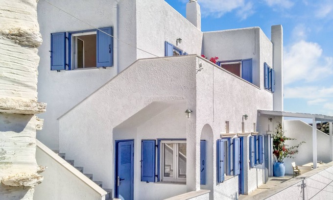 Megas Yialos-Nites Villa | Elegante casa de las Cícladas en un pequeño pueblo
