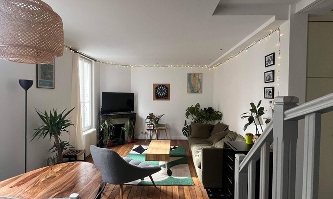 Centre Ville Apartamento | Elegant Duplex Apartment