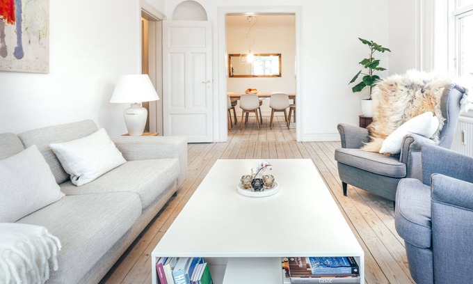 Osterbro Apartamento | Elegant, evocative and cosy home in Østerbro with a stunning panoramic view