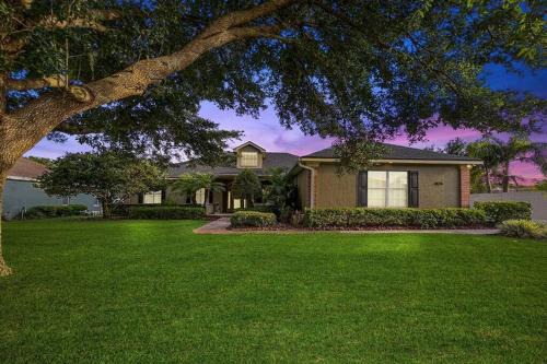 Nichols Casa | Elegant Home with Pool, Office, Theater, and Fence