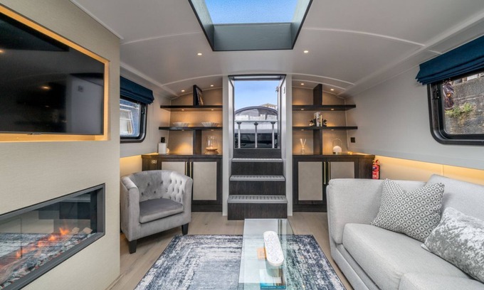 Limehouse Alquiler De Eote | Elegant houseboat near Canary Wharf