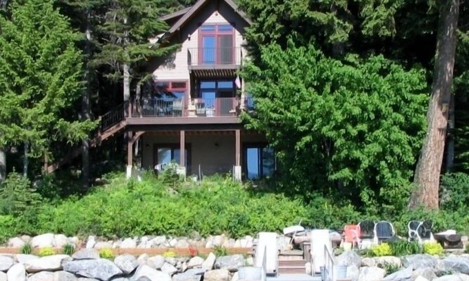 McCall Cabina | Elegante cabaña frente al lago, muelle privado, Bocce Ct, WiFi
