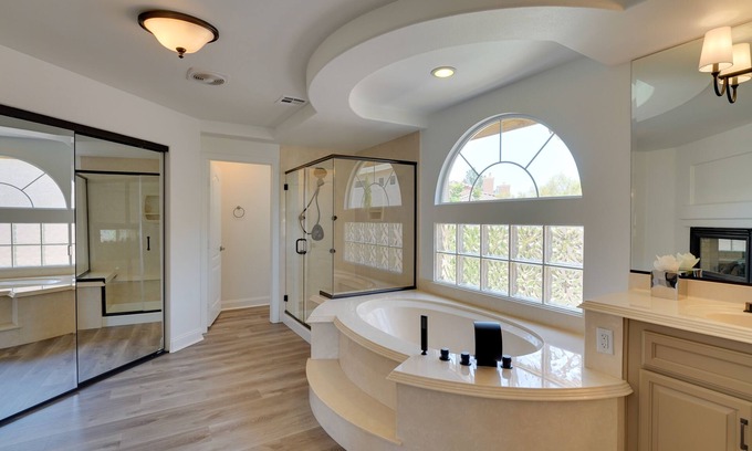 Enterprise Casa | Elegant Las Vegas Home w/ Pool & 4 Living Areas!