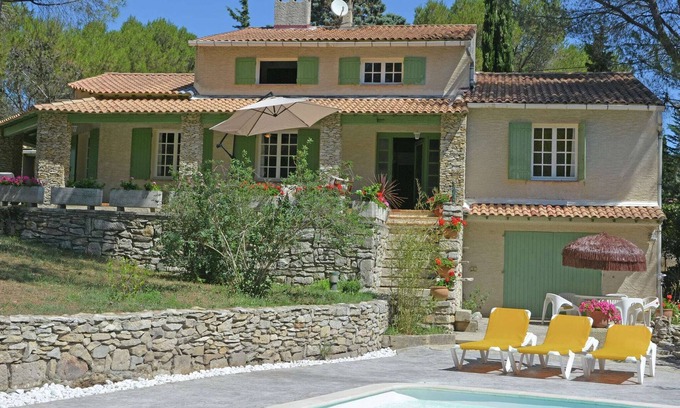 Beaucaire Villa | Mansión en Beaucaire con Piscina