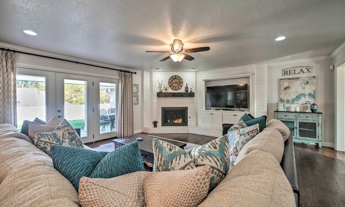Oklahoma City Casa | Casual pero elegante, espacioso NW Oklahoma City Home