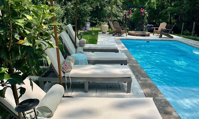 Chesapeake City Casa | Elegant Retreat With Pool, Screened Porch Just Steps From Shops, Dining & Fun!