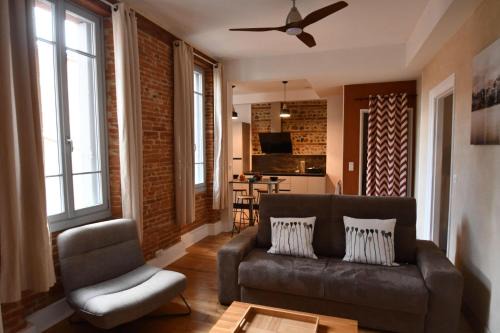 Arnaud Bernard Apartamento | Elegant Toulousain - Central - Metro - Standing