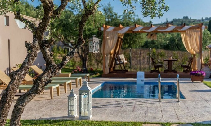 Planos Villa | Elegante Villa Zante | Villa Vatia 2 | Piscina Privada | Aire Acondicionado | Vista al mar | 2 Dormi
