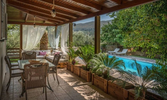 Fiolitis Villa | Elegante Villa Zante | Villa Eleonas | 4 habitaciones | Piscina Privada | Corto viaje a la playa | G