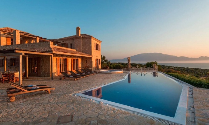 Korithi Villa | Elegant Zante Villa | Villa Divas | 6 Bedrooms | Infinity Pool | 100 Metres To The Sea | Short Drive To Agios Nikolaos