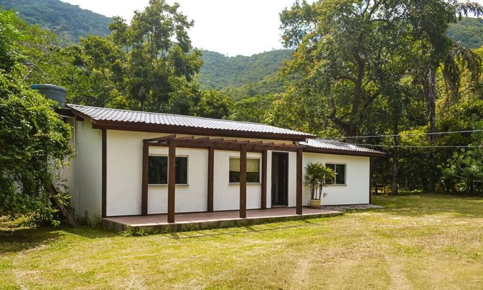 Muquem Casa | Elegante chácara c churrasqueira em Florianópolis