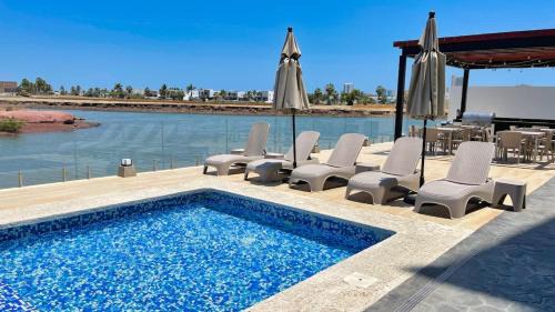 Marina Mazatlán Apartamento | Elegante departamento con vista a la Marina - 4A