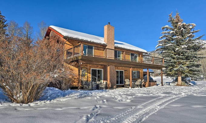 Star Valley Ranch Casa | Elevated Alpine Escape: Mtn Views + Game Room!