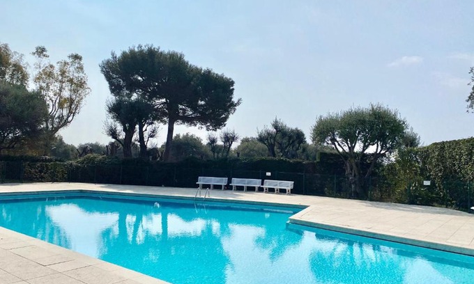 Roquebrune-Cap-Martin Apartamento | Elia-parking-jardin-piscine-climatisation