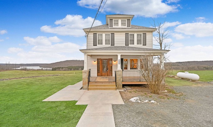 Orson Otro | Elk Mountain-Belmont Lake Restored Farmhouse on 300 Acres in Pleasant Mount, PA