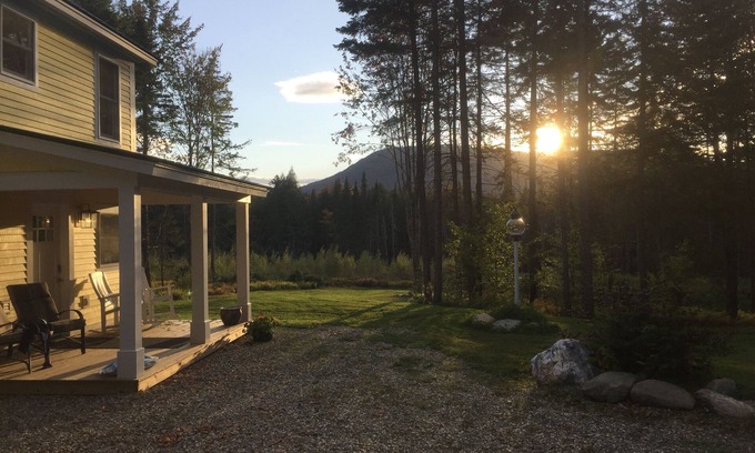 Wolcott Casa | Casa de nueva construcción, hermosa, Stowe con vistas a la montaña