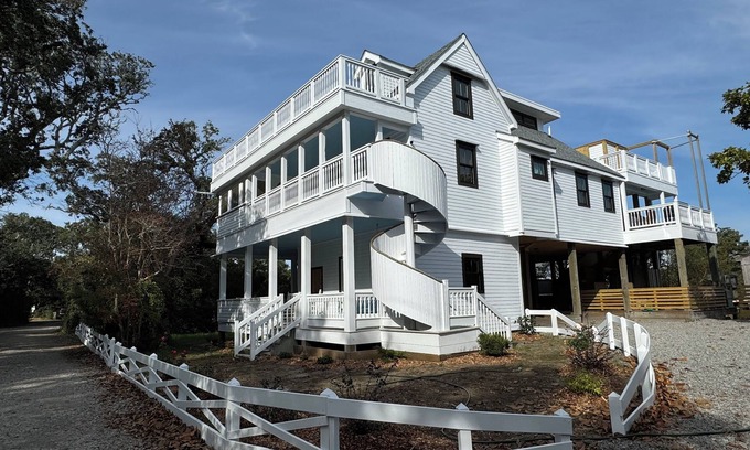 Ocracoke Casa | Casa en la calle Howard Elsie