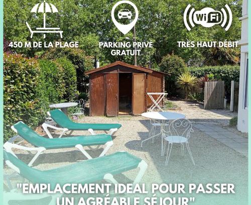 Saint-Marc-sur-Mer Apartamento | Embrun - T2 avec jardin près de la Plage