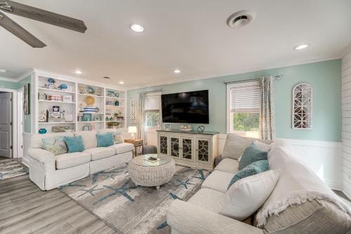 Emerald Isle Apartamento | Emerald Isle Beach House Walk to the Sand!
