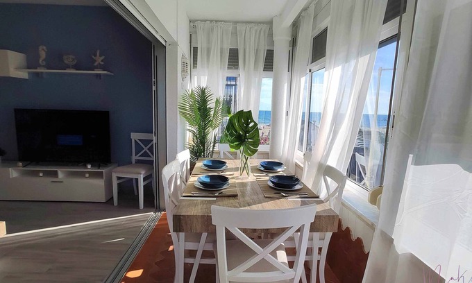 Punta Umbria Apartamento | En la misma playa nuevo 3 dormit , vistas al mar
