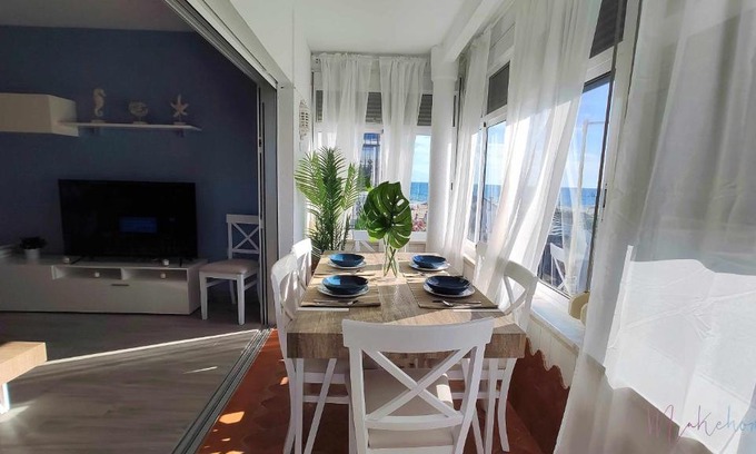 Punta Umbria Apartamento | En la misma playa nuevo 3 dormit , vistas al mar
