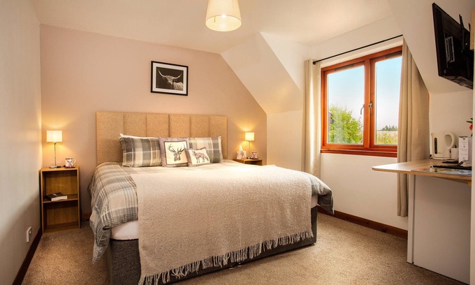 Alness Cama Y Desayuno | En-suite bedroom with the option of a Super-King or Twin bed.