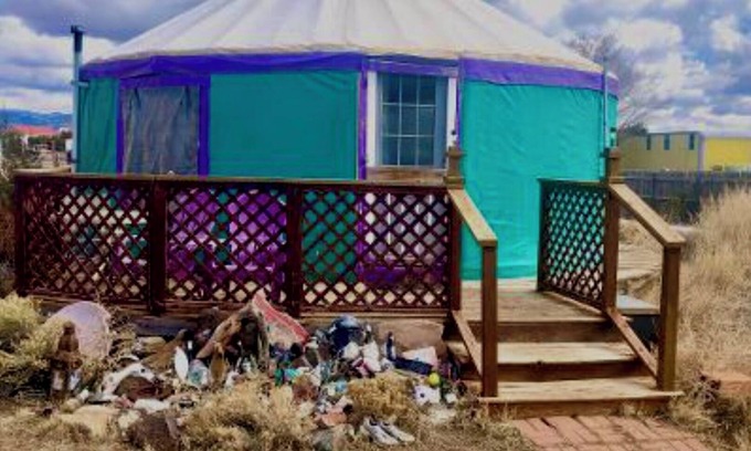 Agua Fria Complejo | Enchanted yurt with amazing views and llamas too