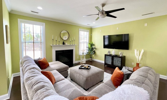 Cary Casa | Enchanting 4BD Home| Perfect for Families & Groups