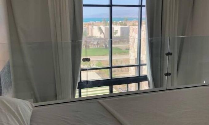 Soma Bay Chalet De Esquí | Enchanting Seaview 2 BR Loft in Mesca, Somabay