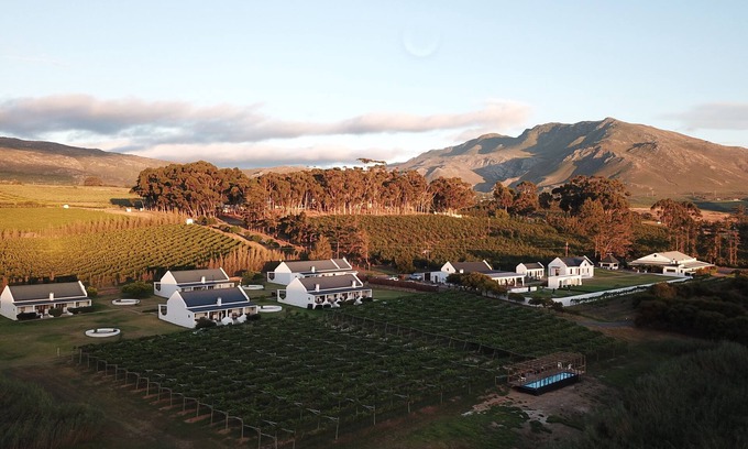 Bot River Cabaña | Endless Vineyards at Wildekrans Wine Estate