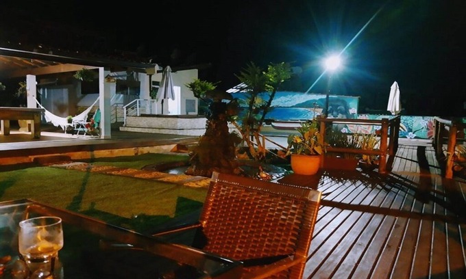 Ubatuba Condominio | Enjoy nature in this delightful suite+1 bedroom: air conditioning/wi-fi/TV/barbecue. MANUAL