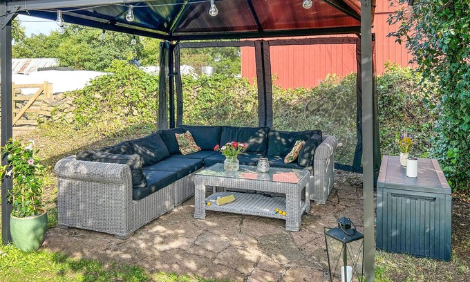 Borgholm Casa | Enjoy peace and idyll in this holiday home in the countryside.